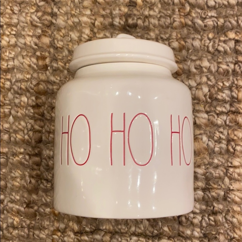 Rae dunn ho ho ho canister Christmas